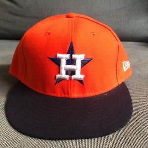 New Dra Houston Astros Orange 59Fifty Fitted Hat
